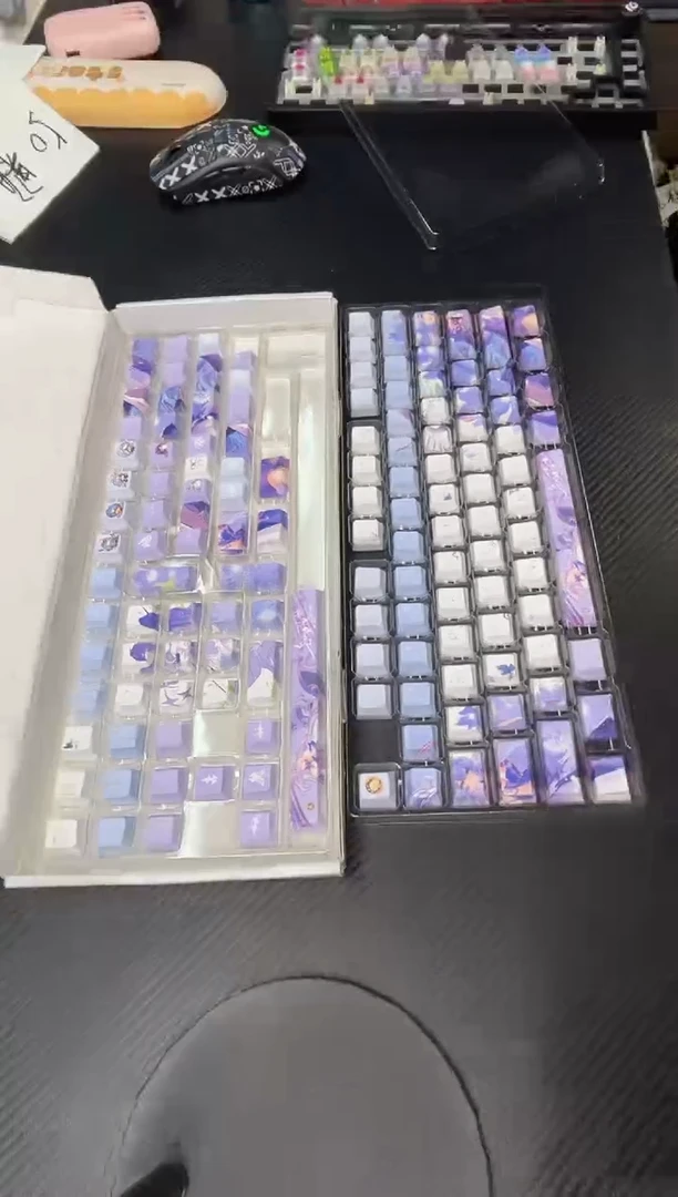 99新知更鸟正刻键帽130+键十字轴