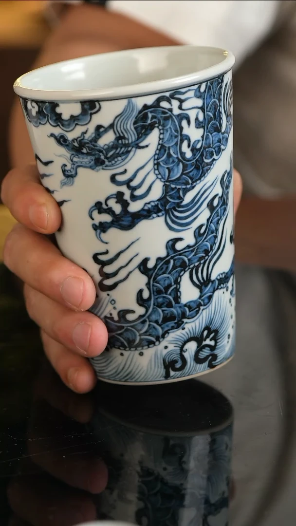 米****a景德镇手工手绘杯