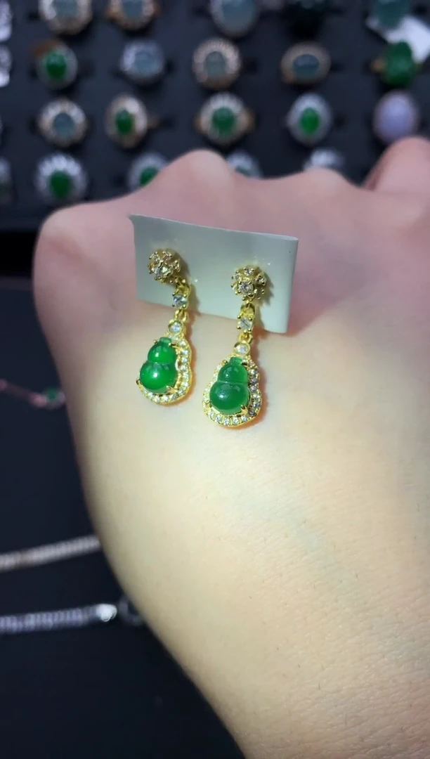 【闪购商品】翡翠戒指银S925镶嵌51241
