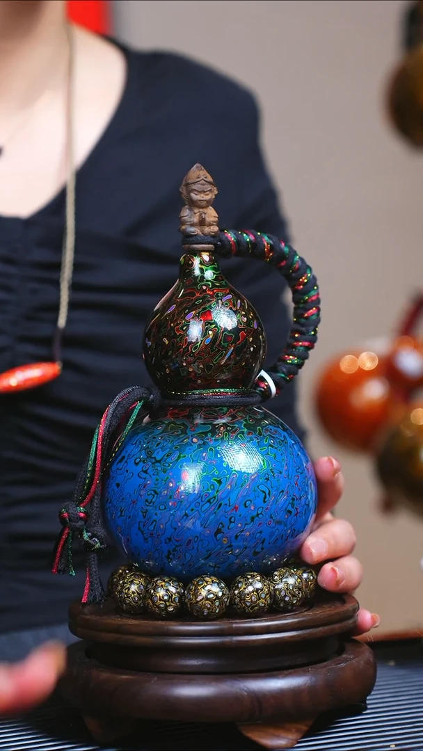 【闪购商品】JK121迎元宵臻选大漆酒葫芦