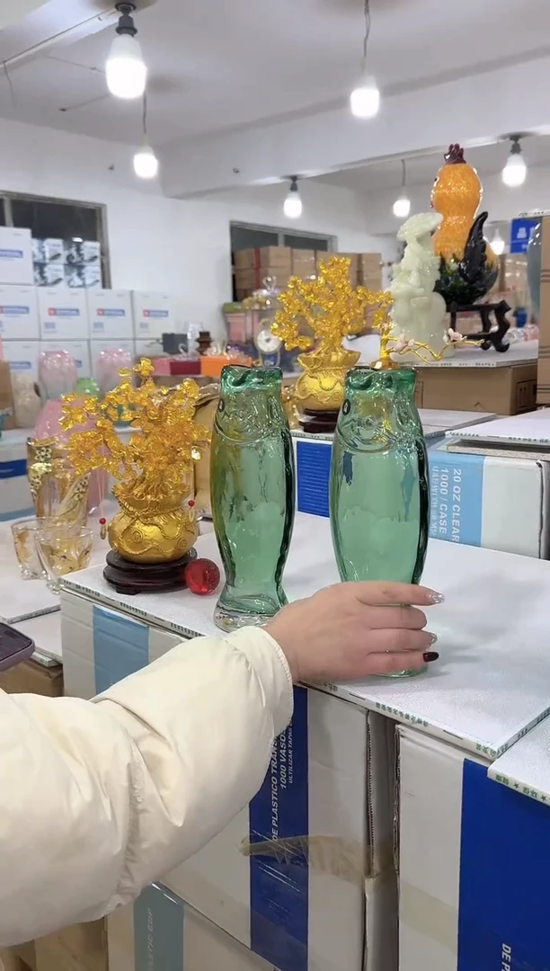 【闪购商品】无铅玻璃美全花器-c-早20