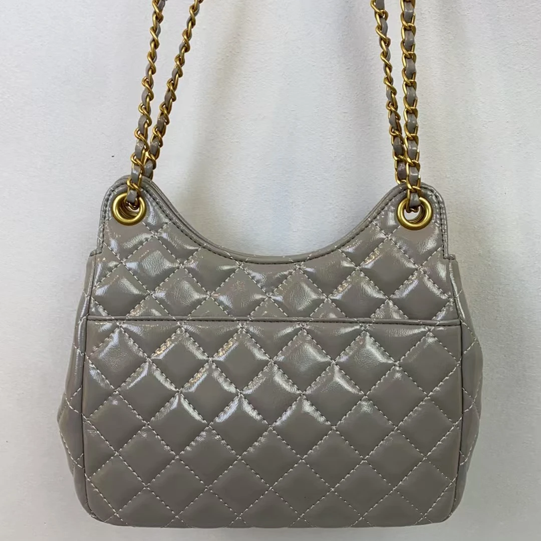 简约百搭高级感2025新大容量女包H6012灰