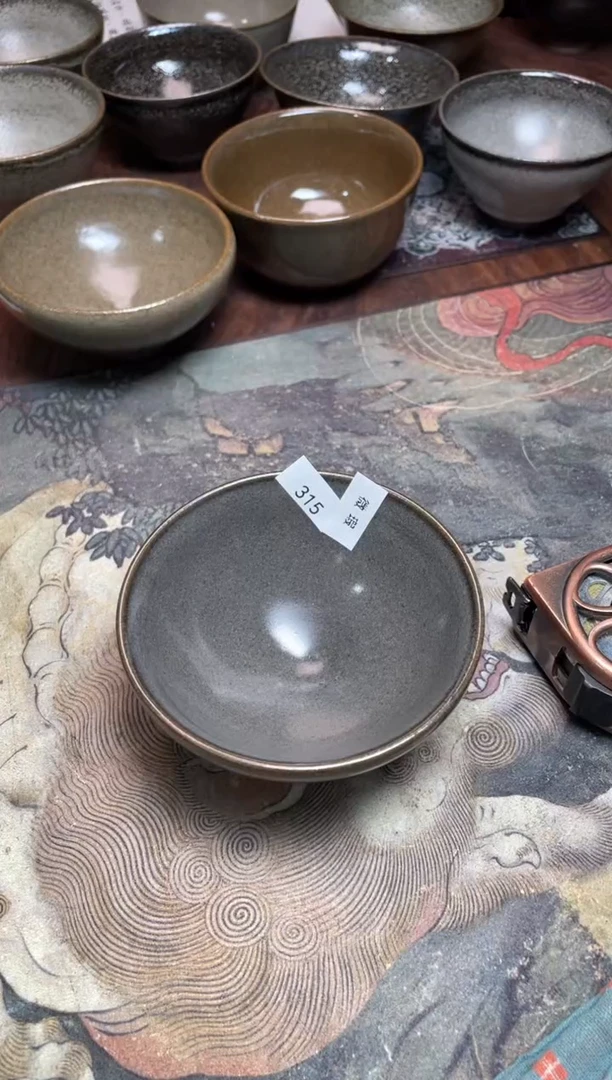 【闪购商品】茶盏315 福临号建盏主人杯（微瑕介意勿拍）