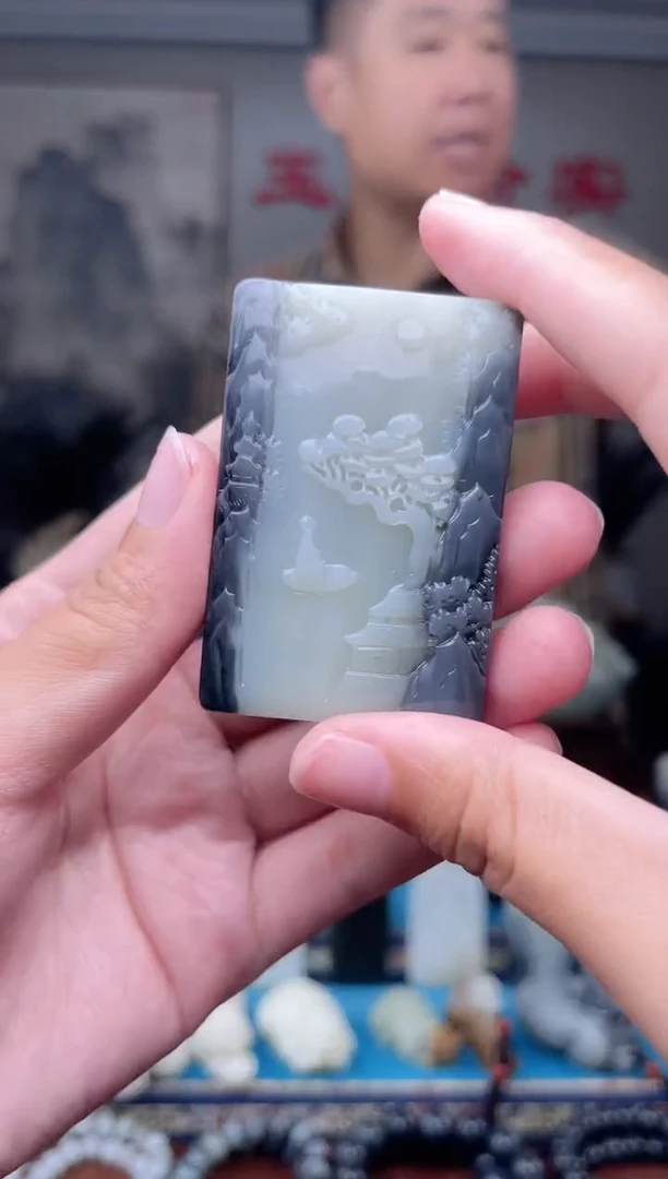 未镶嵌和田玉挂件1