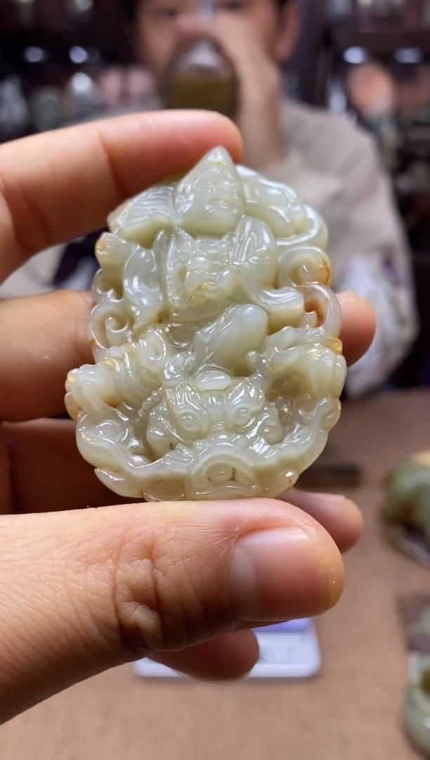 【闪购商品】和田玉颈饰未镶嵌挂件