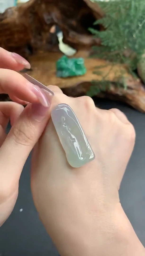 吊坠(不含链)未镶嵌翡翠翡翠饰品-163