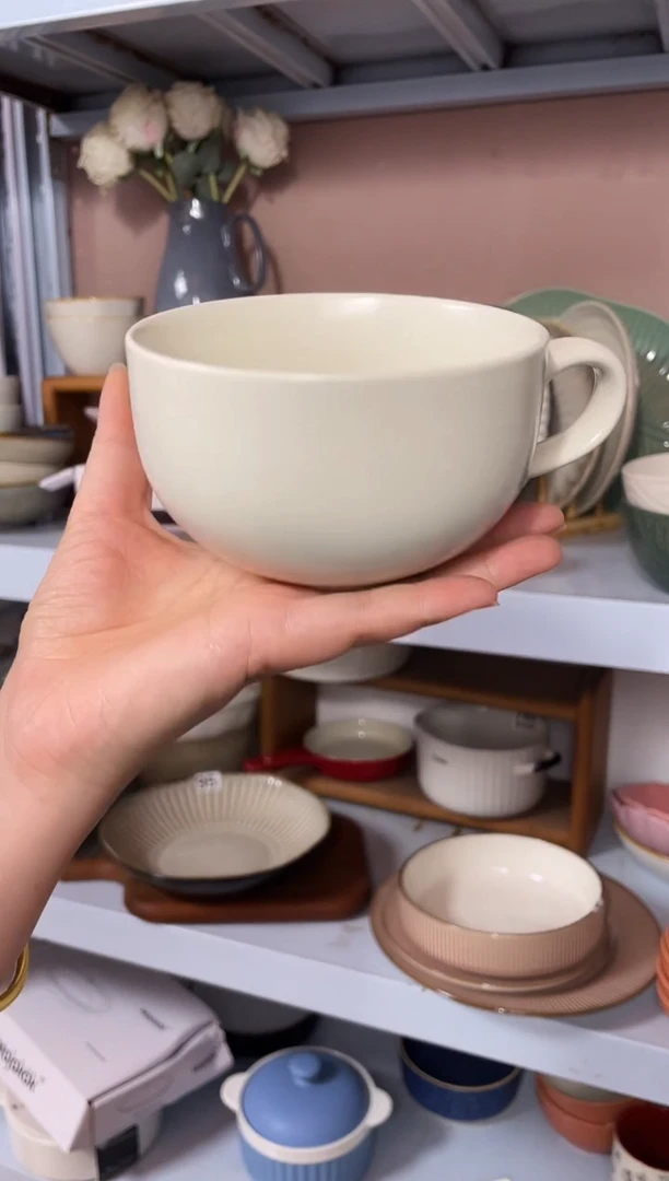 瓷微瑕（1个装）白色杯子