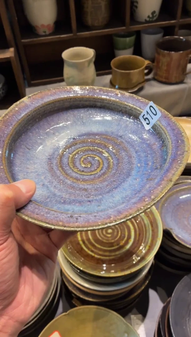 瓷你****点510微瑕陶泥平衍盘
