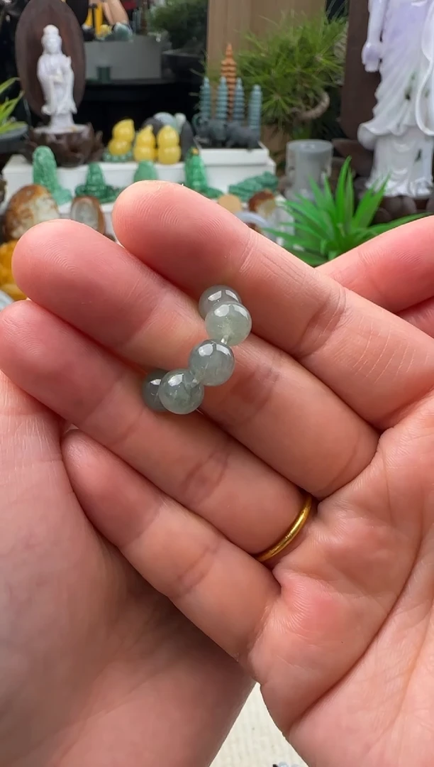 未镶嵌手链翡翠手串