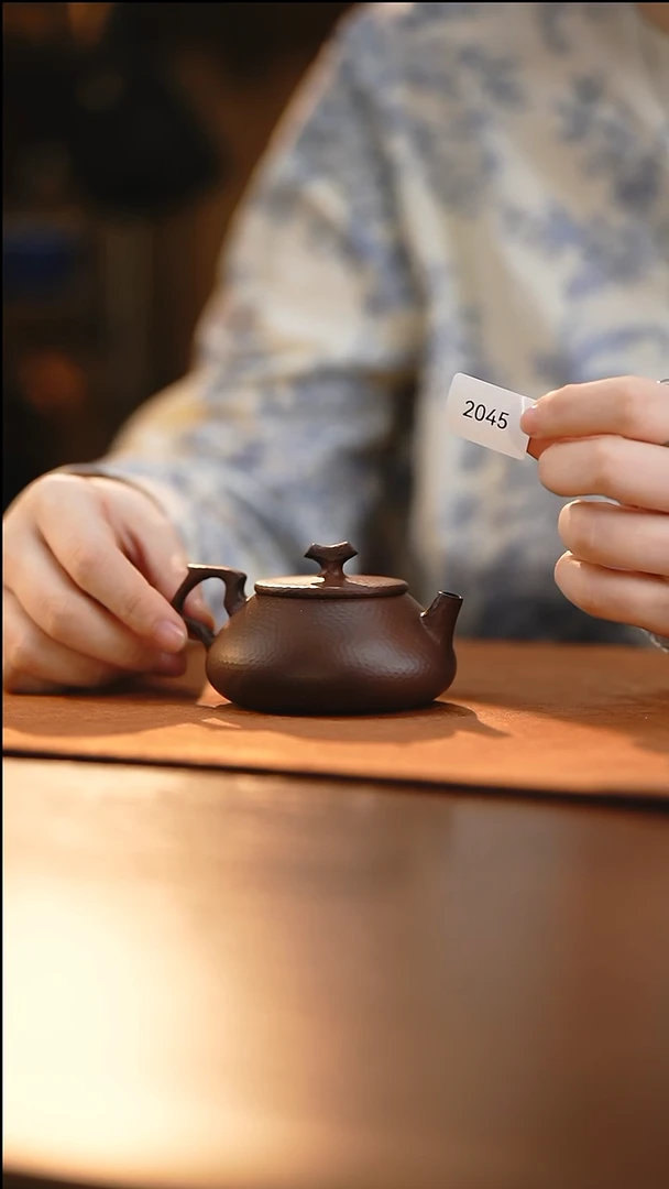 雲梦茶器紫陶茶壶2045