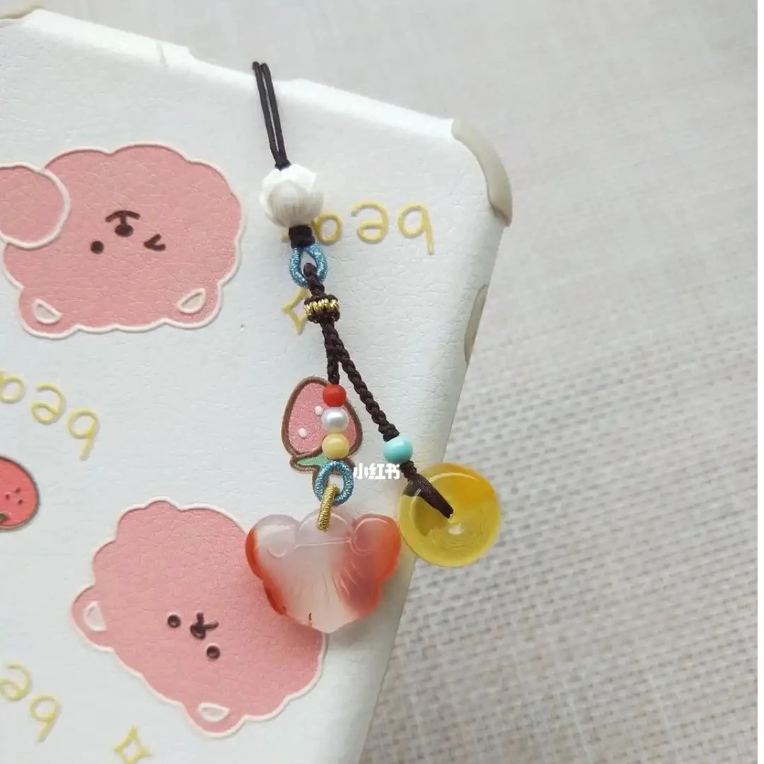 手机链选品 短款可爱情侣创意学生个性ins卡通 通用少女心 01