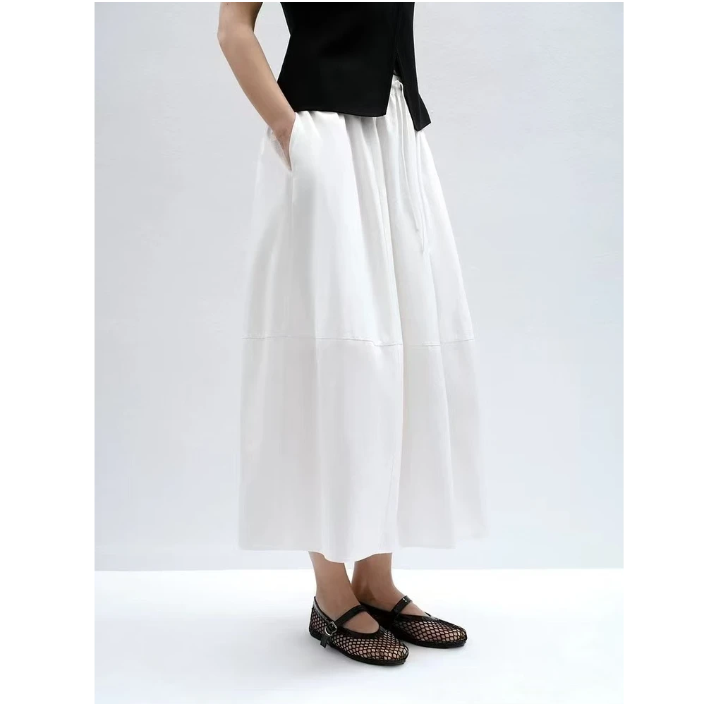 2 设计师订单 高支纯棉半身裙