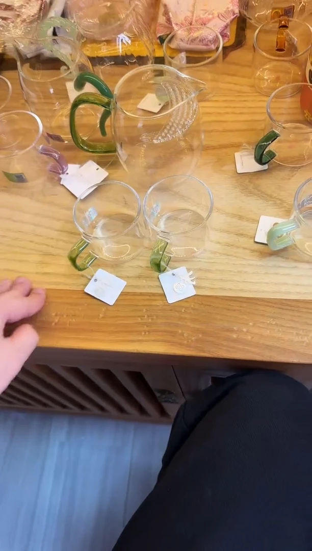 禾器/泰然茶海-月牙款/湖绿+清禾杯湖绿/一对