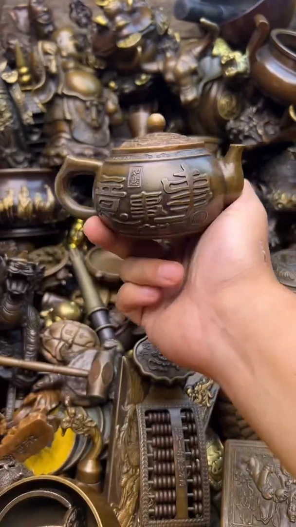 精美铜器，点击下单