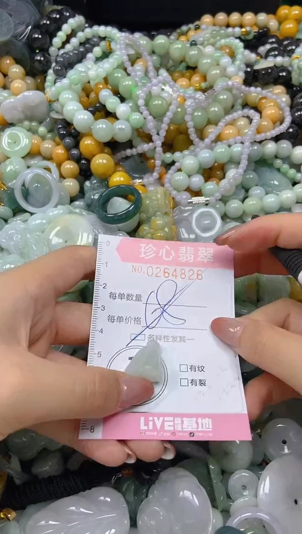 翡翠未镶嵌颈饰闪购0264826多样性发其一