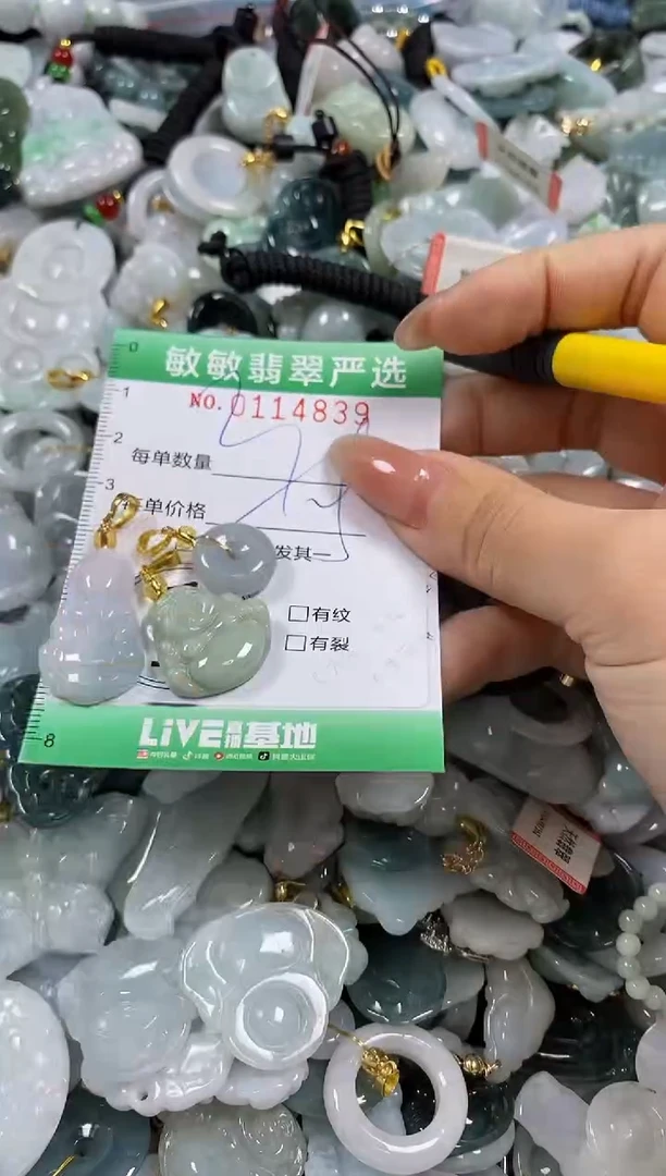 【闪购商品】翡翠颈饰未镶嵌闪购0114839多样性发其一