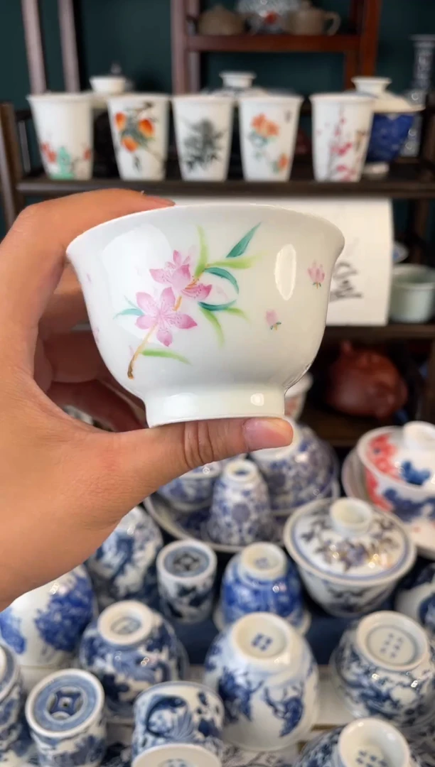 景德镇陶瓷杯杯杯