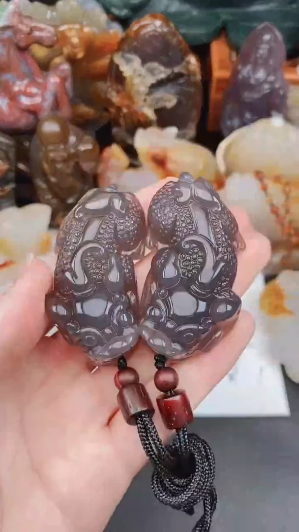 未镶嵌颈饰玛瑙/玉髓AA