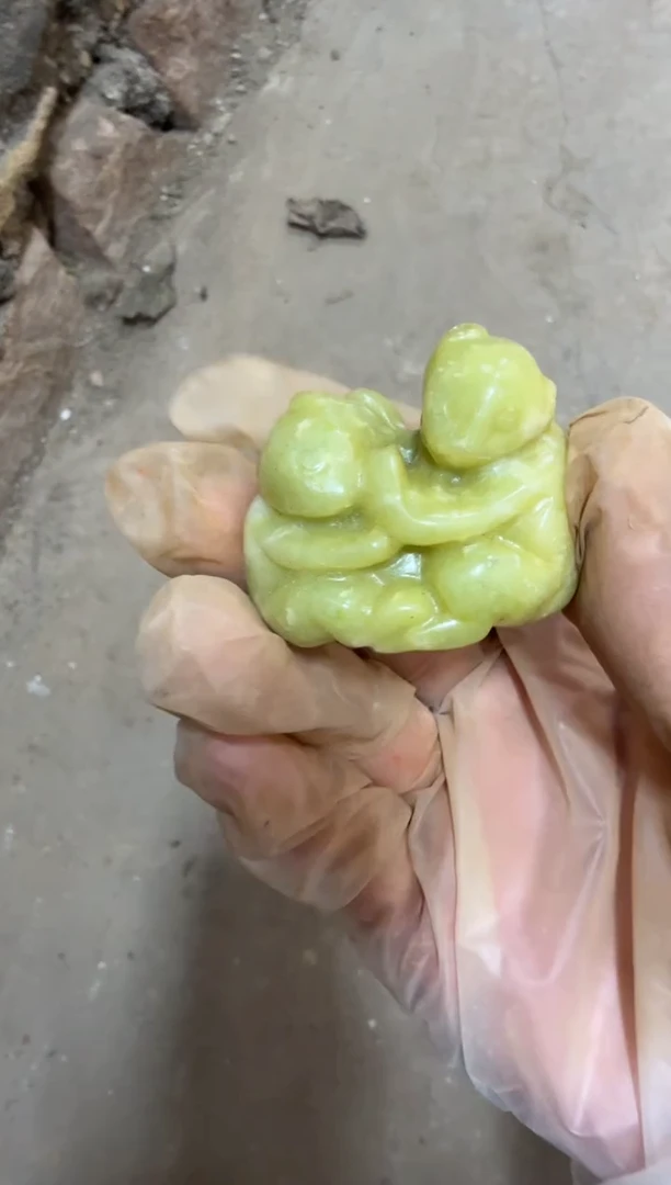 未镶嵌岫岩河磨玉（透闪石质玉）挂件过**头玉器555555