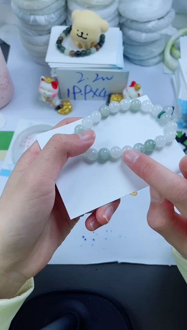 【闪购商品】石英质玉手镯未镶嵌999手串