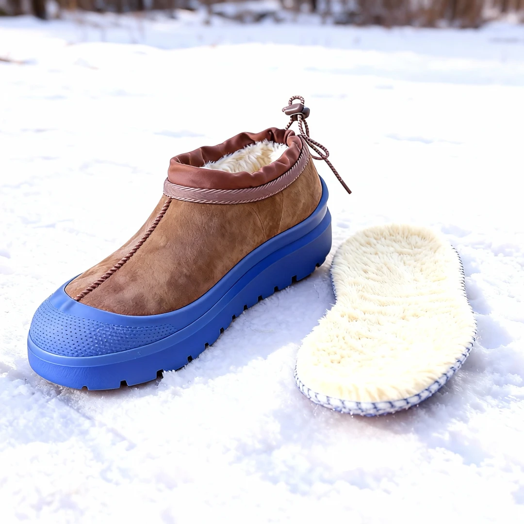 王一博同款塔斯曼户外雪地靴男女鞋2025冬季加绒厚底抗寒保暖棉鞋