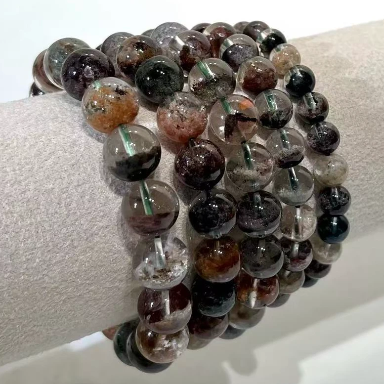 S147轻奢珠宝天然水晶幽灵单圈手链水晶手链手串水晶女 多样性发1