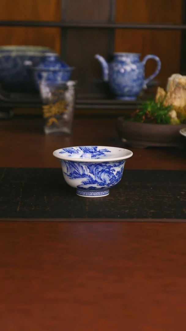 景德镇手工手绘的9