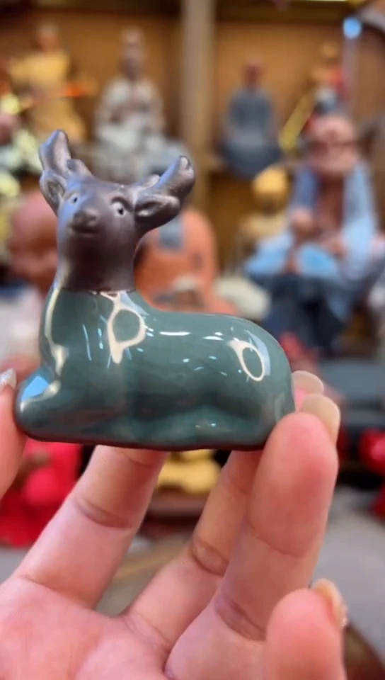 紫砂茶宠器闵茶宠摆件