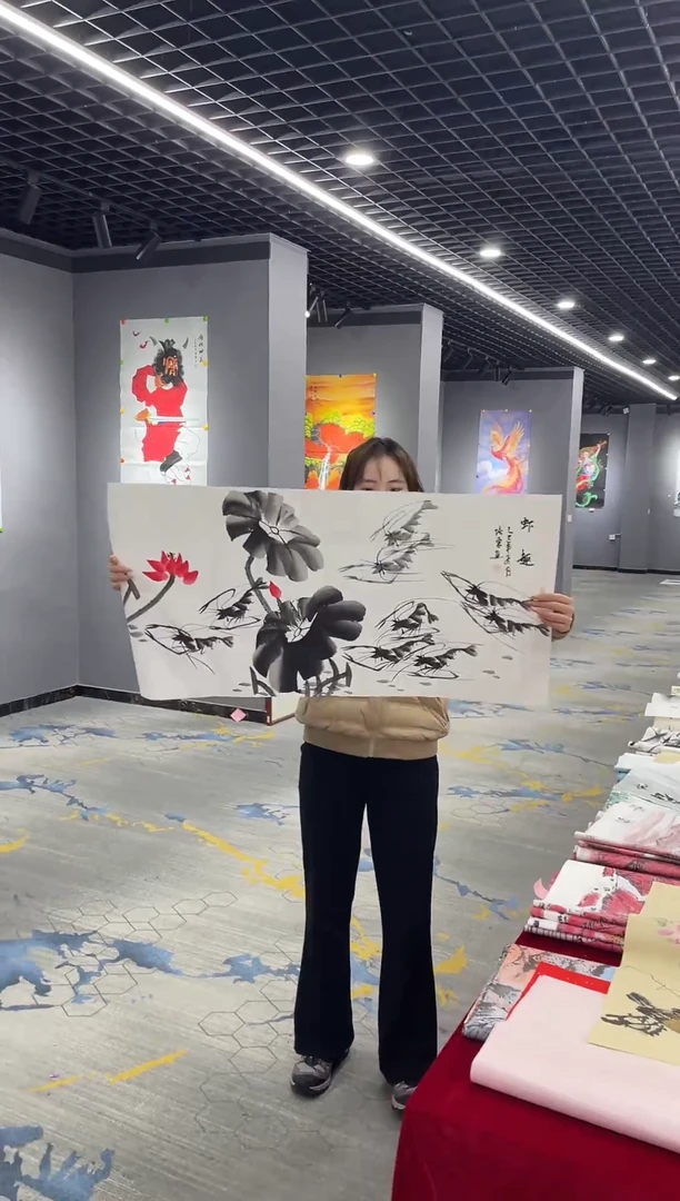 竖款年画艺术作品欣赏A51