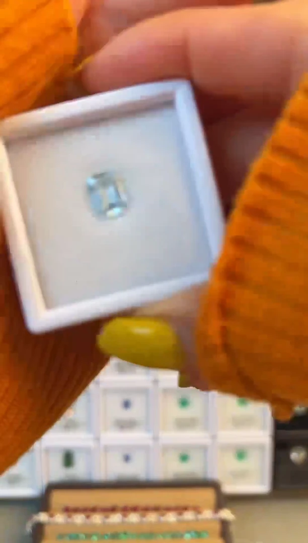 裸石海蓝宝石天然精品 海蓝宝