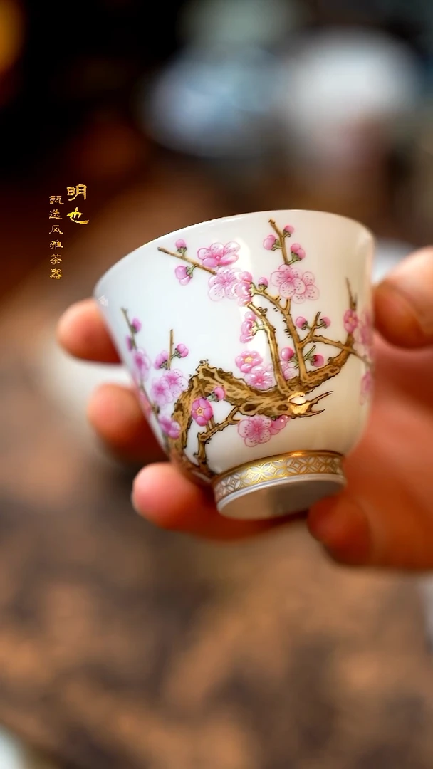 【闪购商品】1明也茶器/ 十二花神杯一个