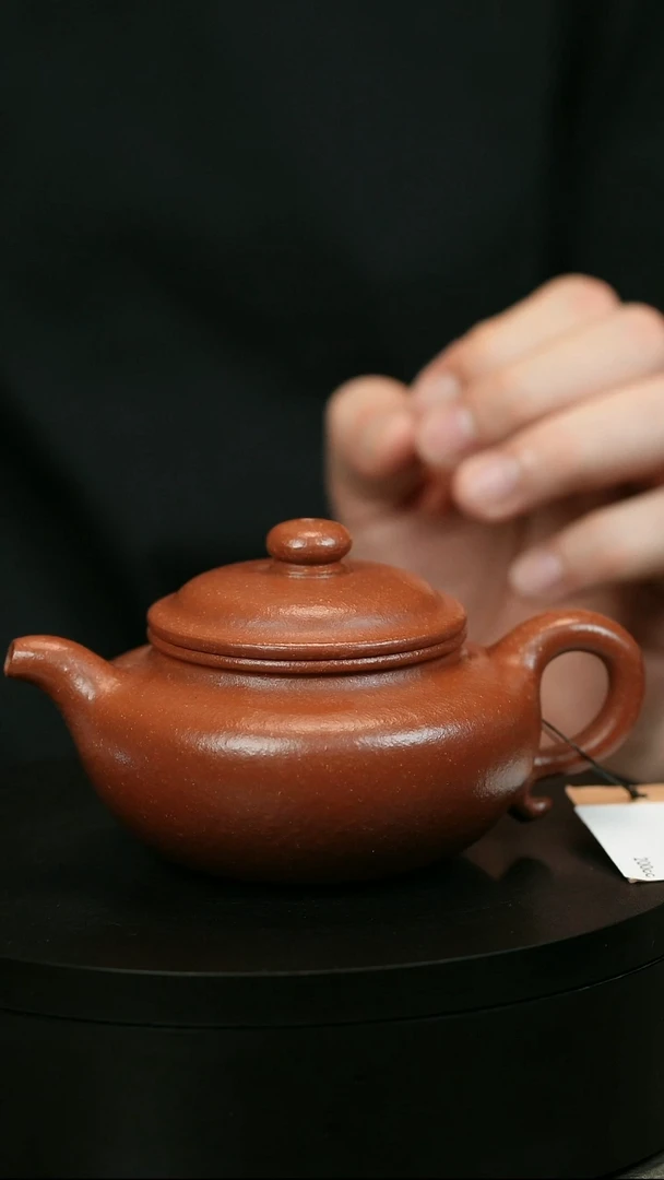 茶壶紫砂顺*H1355范菊芳红降坡仿古
