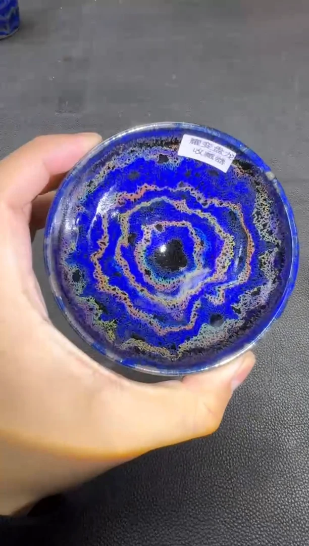 【闪购商品】茶盏建盏故事蔡炳昆代表作盘龙（送蝴蝶班）56