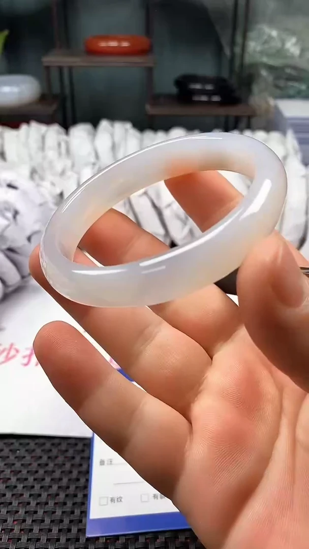 【闪购商品】玛瑙/玉髓手镯未镶嵌483-60多样性发货看清圈口下单