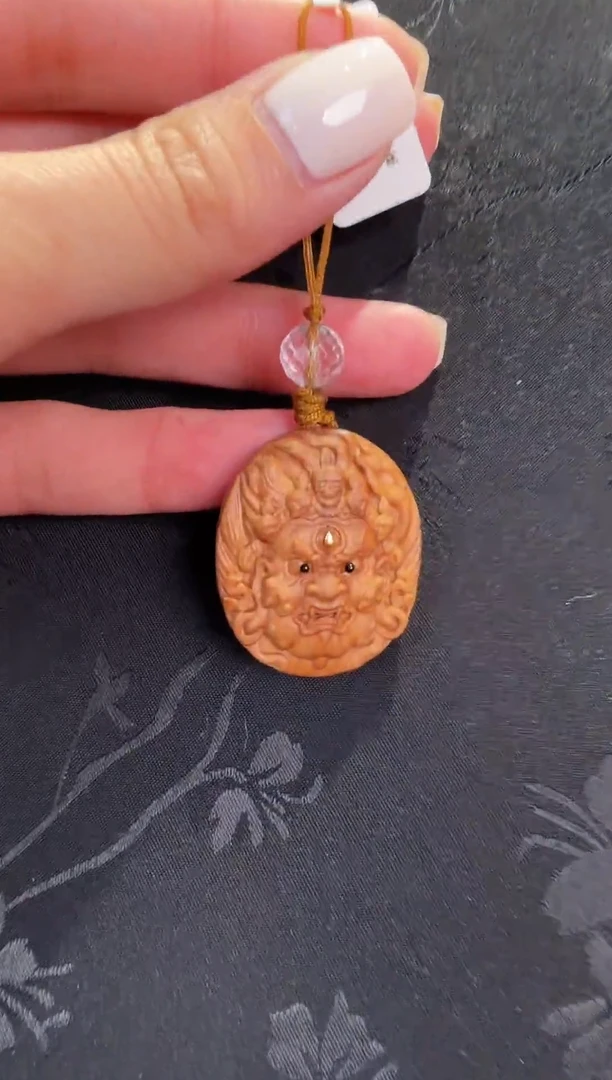 把件檀香木未镶嵌老山檀貔貅挂件