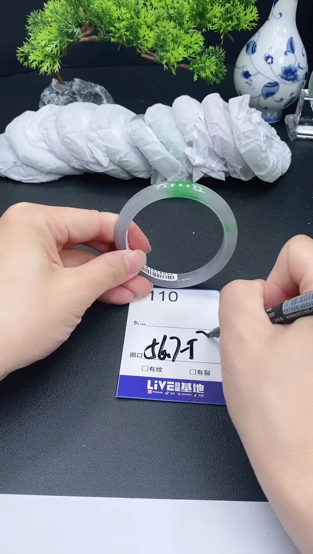 未镶嵌手镯翡翠110