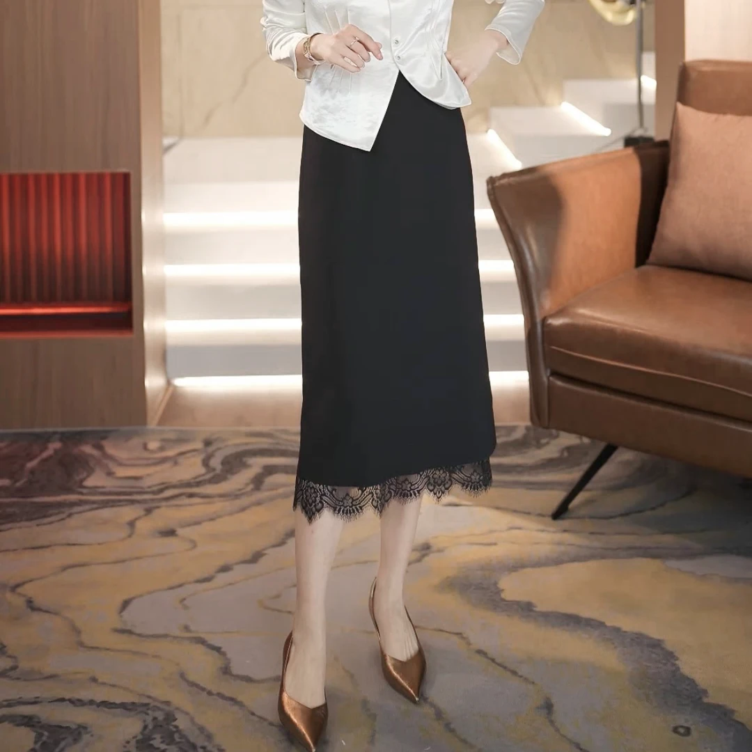 【渲渲推荐】M-6661春季时尚气质蕾丝裙