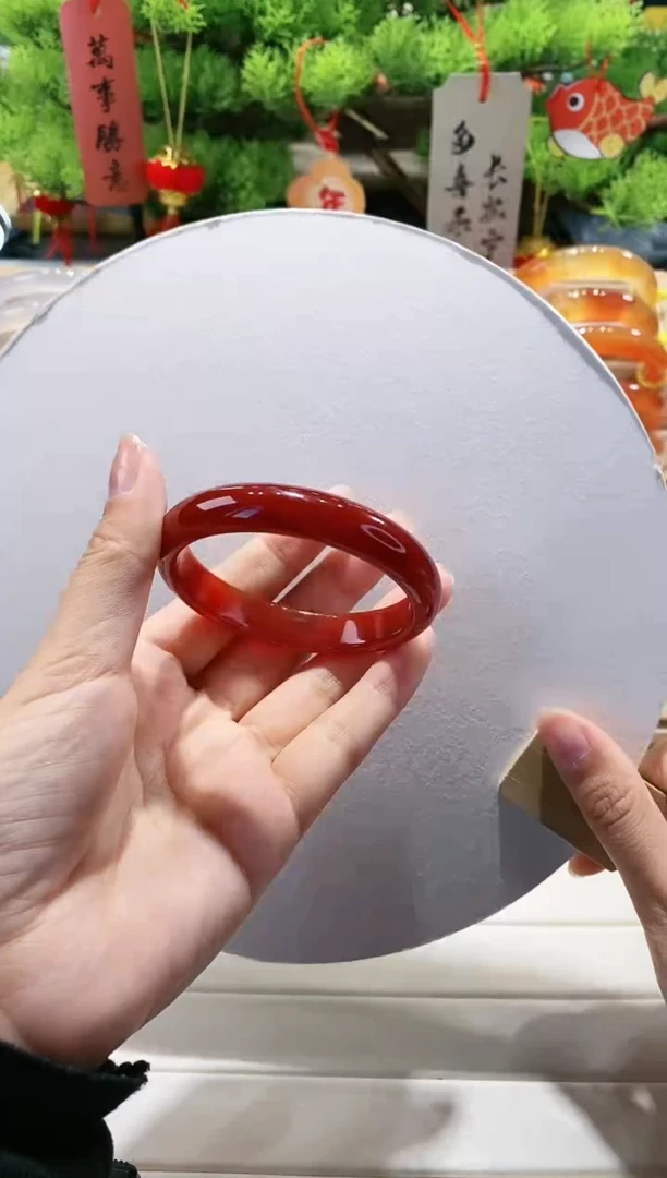 【闪购商品】玛瑙/玉髓手镯未镶嵌73-53.7