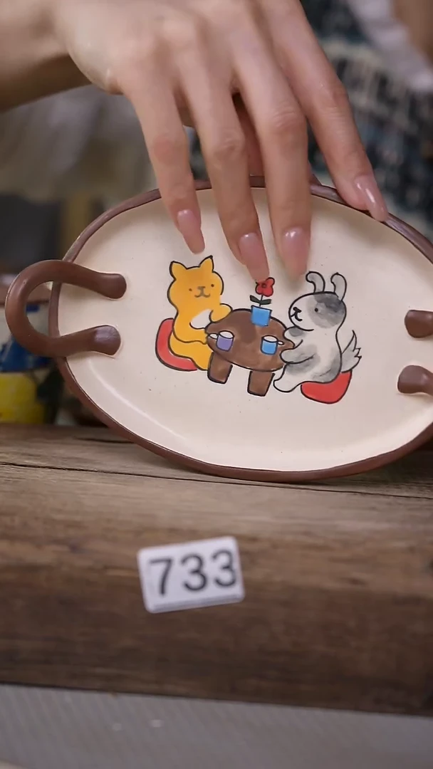 【闪购商品】瓷片新品！喵喵设计师款卡通系列！！！