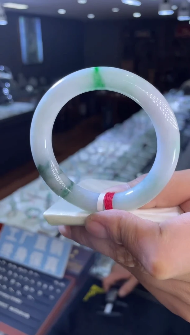 未镶嵌手镯翡翠圆条57-58