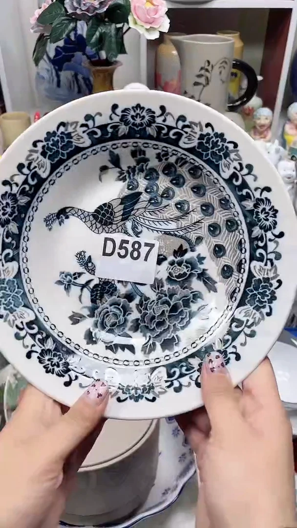【闪购商品】D587鸿硕瓷器满十八包邮