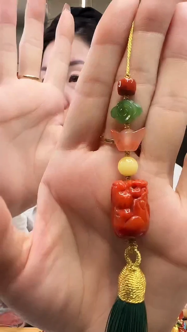 未镶嵌手机链南红玛瑙/貔貅款