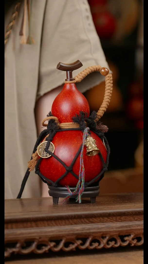 201号精品天然大漆酒葫芦一物一拍~