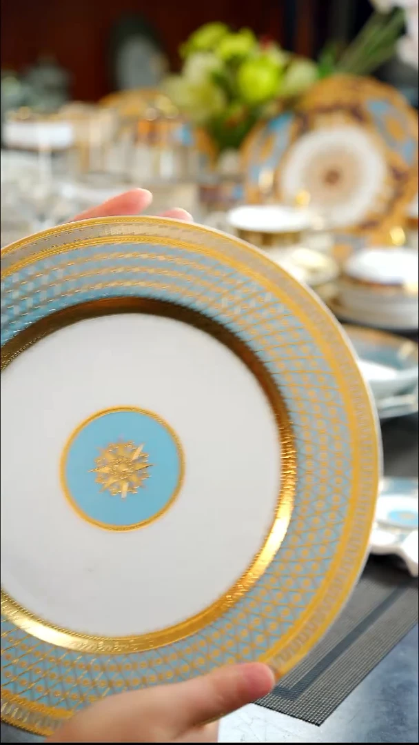 瓷片10.5英寸平盘  1个