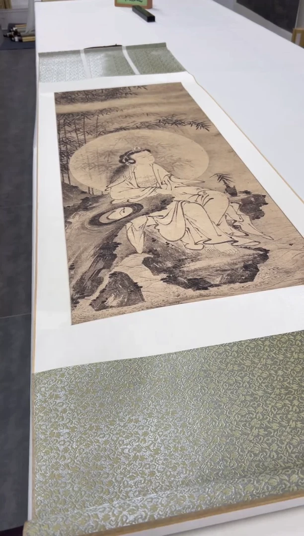 【复刻品】张月壶  白衣观音