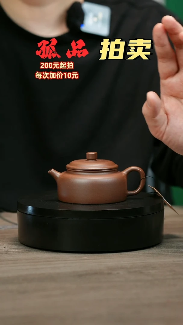 茶壶紫砂冬H2311赵信军底槽青扁德中