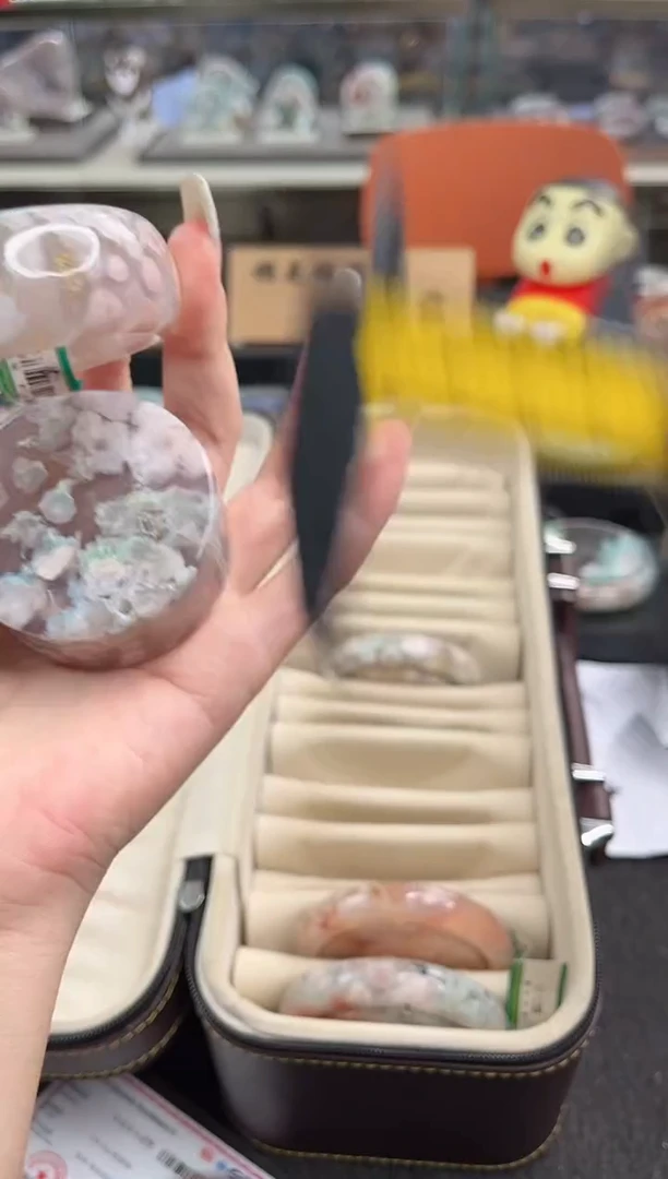 未镶嵌手镯石英质玉尘*丷圈口（赠品镯心）