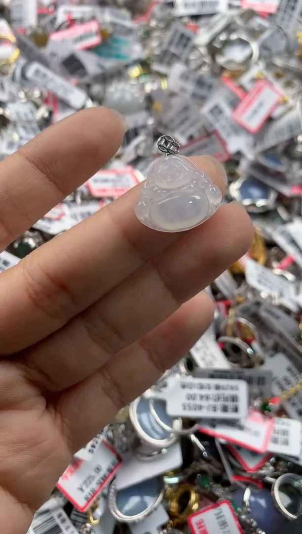 18K金镶嵌戒指翡翠13      1