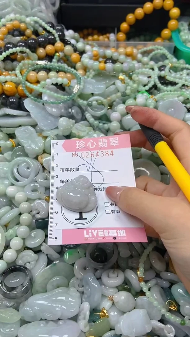 翡翠未镶嵌颈饰闪购0264384