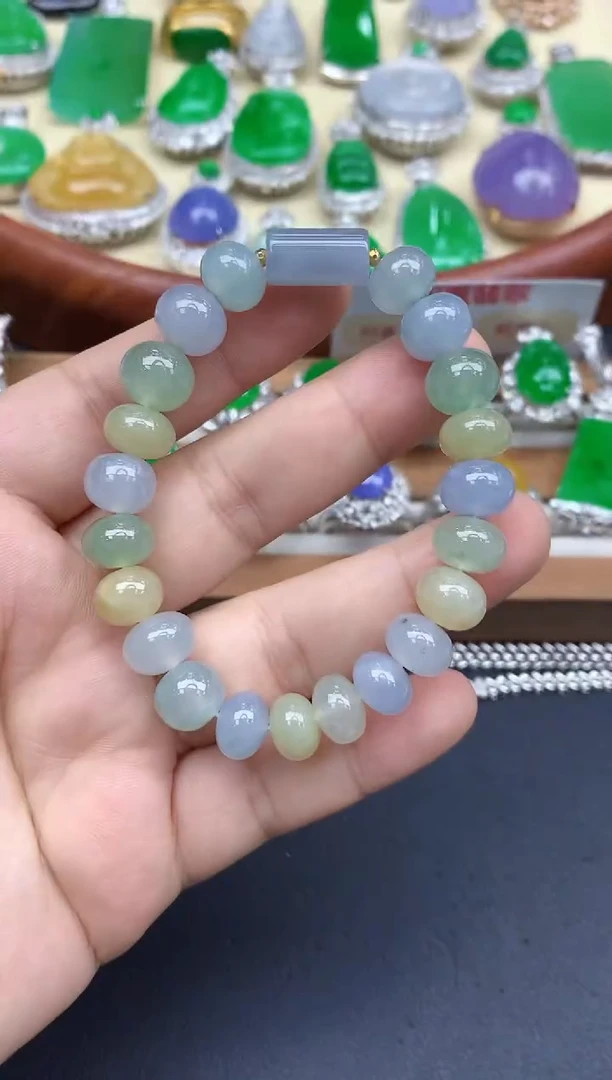 未镶嵌手链翡翠129-中国好珍宝